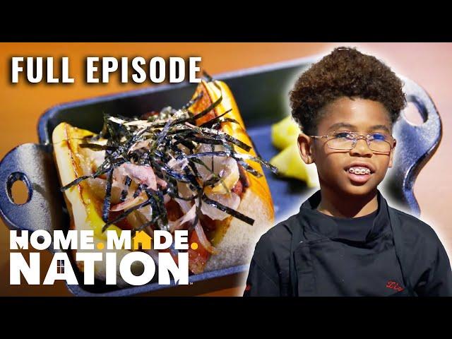 KID CHEFS Cook Up American Classics (S2, E10) | Man vs. Child: Chef Showdown | Full Episode