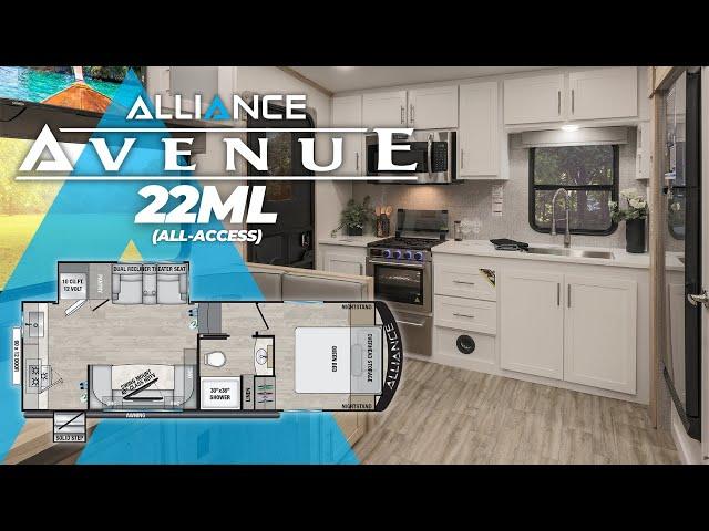 Meet the 2023 Avenue (All Access) 22ML Fifth Wheel by Alliance RV