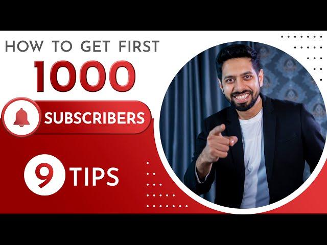 How to get first 1000 subscribers on YouTube | 9 Tips by Him eesh Madaan