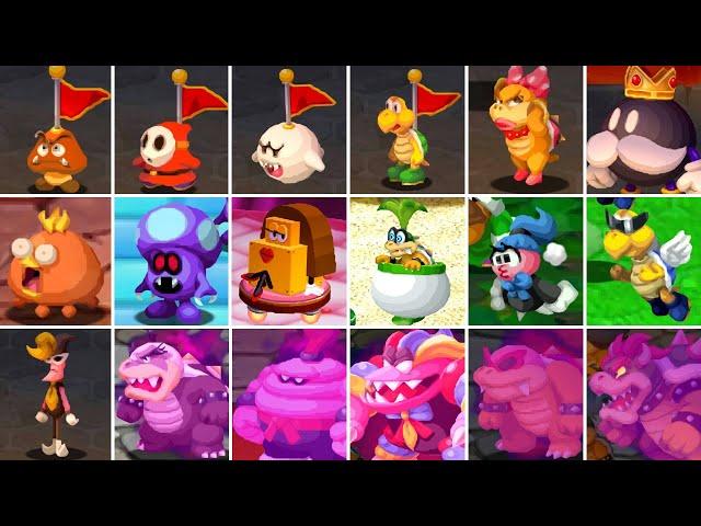 Bowser Jr.'s Journey HD - All Bosses