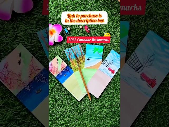 2022 Calendar | 2022 Calendar Bookmarks | Bookmark Calendar Ideas 2022 | Calendar Bookmarks