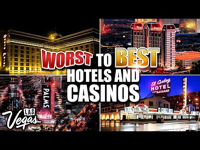 WORST to BEST Las Vegas Hotels & Casinos (Full Review) Ep. 1