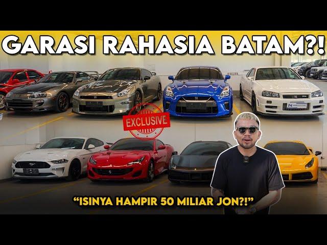 THIS IS NEW BATAM‼ SEARCH THE SECRET GARAGE FILLED WITH RARE SUPERCARS & JDM⁉