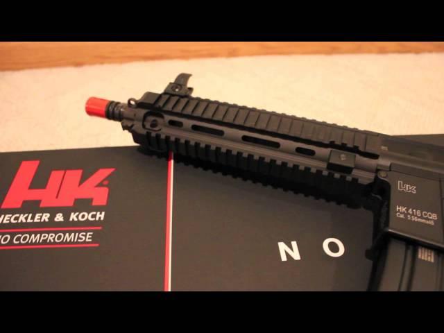 Airsoft H&K VFC 416 CQB Rifle Unboxing! [HD]