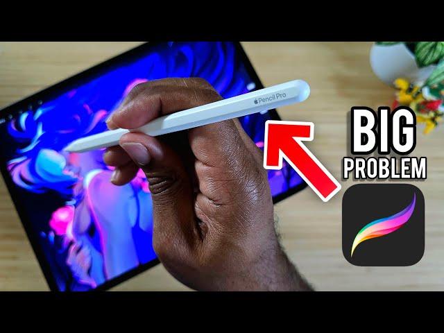 Apple Pencil Pro Has A "BIG" Problem on iPad Pro M4!!!