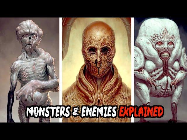 Scorn ALL ENEMIES AND MONSTERS EXPLAINED