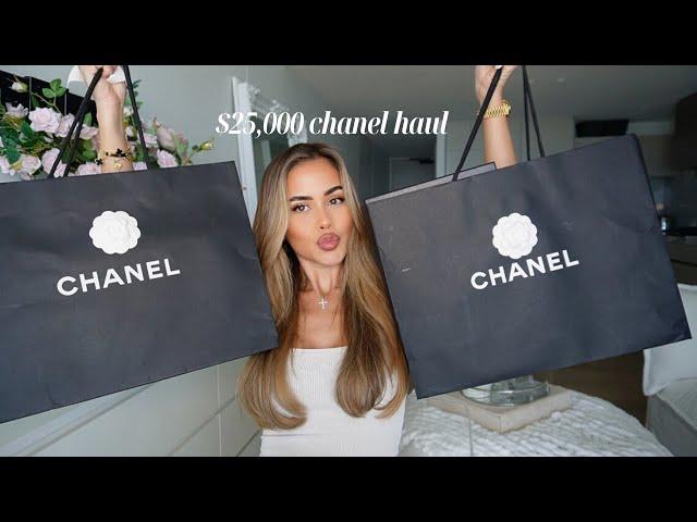 $25,000 CHANEL UNBOXING HAUL! ️