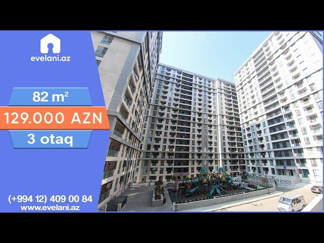 Xetai rayonunda 3 otaqli, 82m², 129.000 AZN, Yeni tikili, Elan sahibi/Abbas m (050) 246-61-15