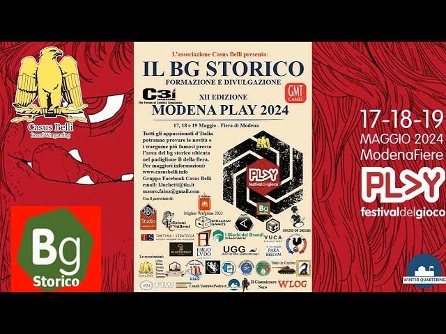 Modena PLAY 2024 | Video report | Bg storico | Winter Quartering