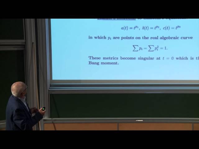 Yuri Manin - Big Bang, Blow Up, and Modular Curves: Algebraic Geometry of Cyclic Cosmology