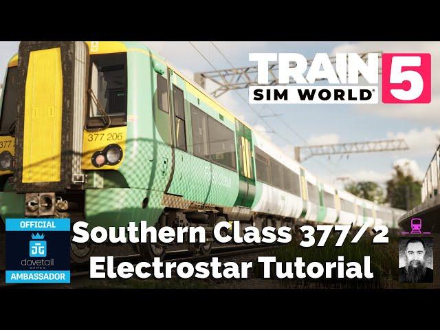 TSW5 Setup and Drive the Class 377/2 Electrostar on WCML with Safety Systems