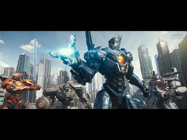 Pacific Rim: Uprising (2018) - Final battle - Part 1 - Only action [4K]