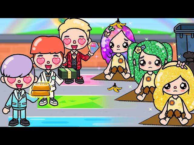 Rich Or Poor Love Story | Toca Life Story |Toca Boca