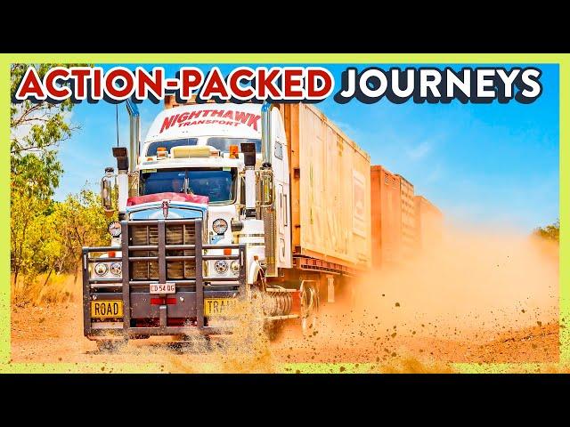 Action-Packed Trucking Journeys | ONE HOUR of Outback Truckers