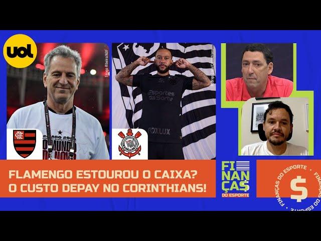  FLAMENGO ESTOUROU O CAIXA? QUAL O IMPACTO DE MEMPHIS DEPAY NAS CONTAS DO CORINTHIANS?