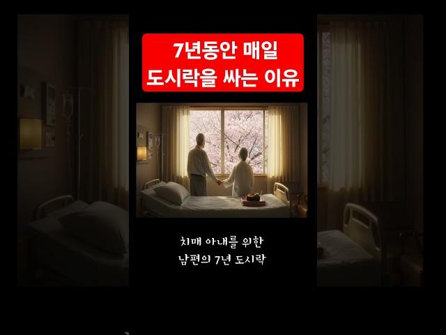 7년 동안 매일 도시락을 싸는 이유 #감동실화#치매극복#일본실화#따뜻한이야기