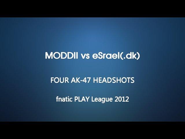 fnatic PLAY League 2012 - MODDII vs eSrael