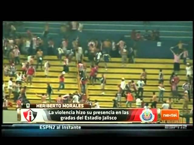 Violencia Atlas vs Chivas (2014) Analisis Futbol Picante ESPN