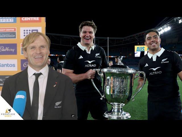 All Blacks Scott Robertson reacts to CLOSE win over Wallabies | All Blacks Press Conference