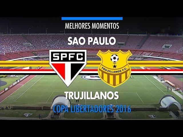 Melhores Momentos - São Paulo 6 x 0 Trujillanos-VEN - Libertadores - 05/04/2016