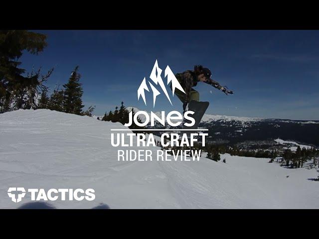 Jones Ultra Craft 2017 Snowboard Rider Review - Tactics