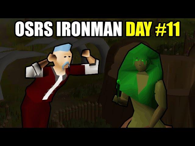 This Is DAY 11 of Playing an IRONMAN on OSRS