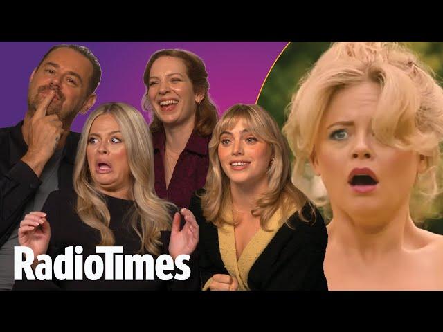 Emily Atack, Danny Dyer, Bella Maclean and Rivals Cast Talk Wigs, Nude Scenes and SHOCK ending