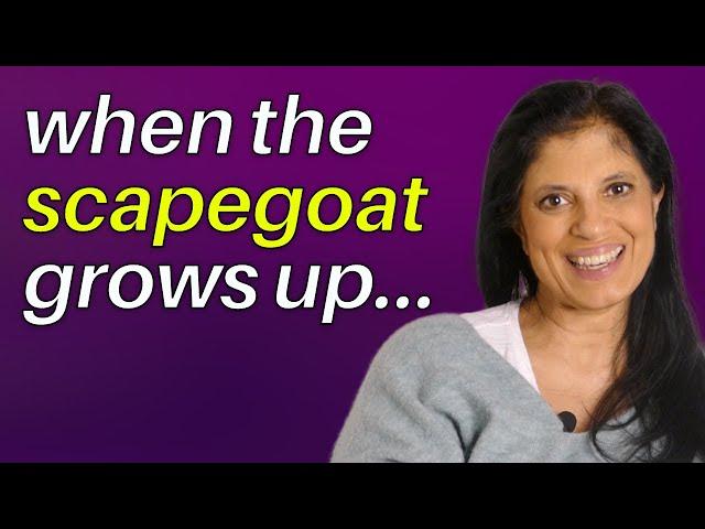 What happens to the scapegoat in adulthood?