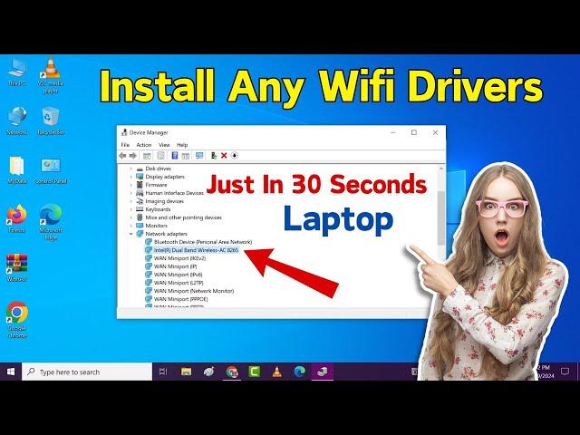 How to Install any Laptop Wifi Driver on Windows 10 / 8 / 7 | Install Any Laptop Wifi Driver Easily