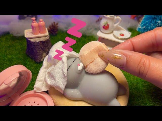 Mama Kitty SPA DAY! 🫧Mochi Squishy Toy ASMR