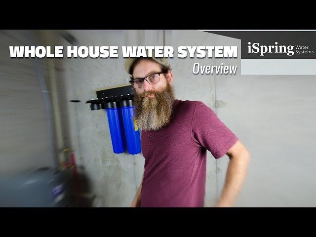 How to Install a Whole House Water Filter System (iSpring DIY Installation Guide WSP WGB UVF)