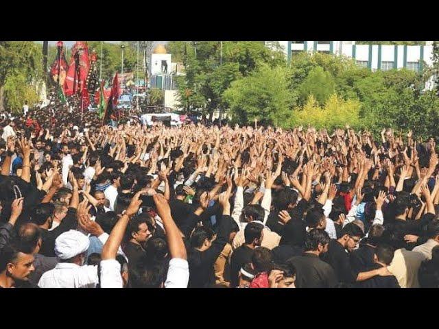 Live Markazi Juloos Aza 9 Moharram 2021 | Nishter Park, Karachi, Pakistan