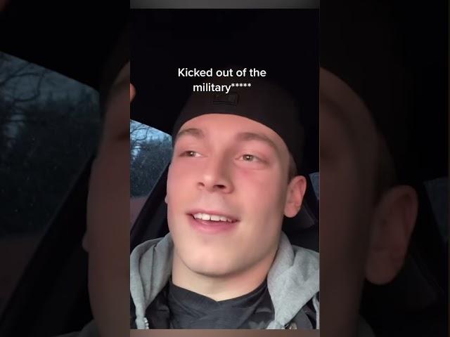 When you get kicked out of the Military...