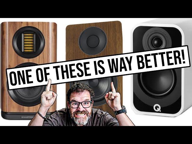 Speaker DESTROYS its Competition! - Wharfedale vs Acoustic Energy vs Q Acoustics!