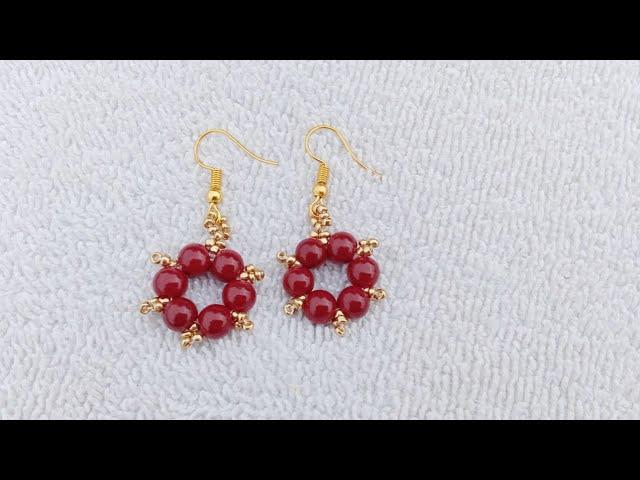 #AKSHATASANGAMESH #diy #earrings | Diy earrings making tutorial