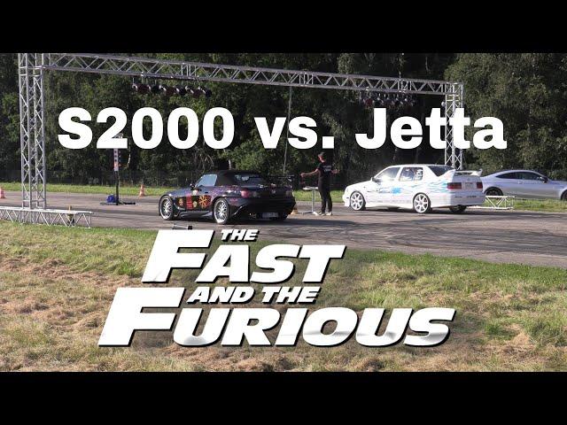 Fast & Furious Race Jetta vs. S2000 at German-RaceWars 2021