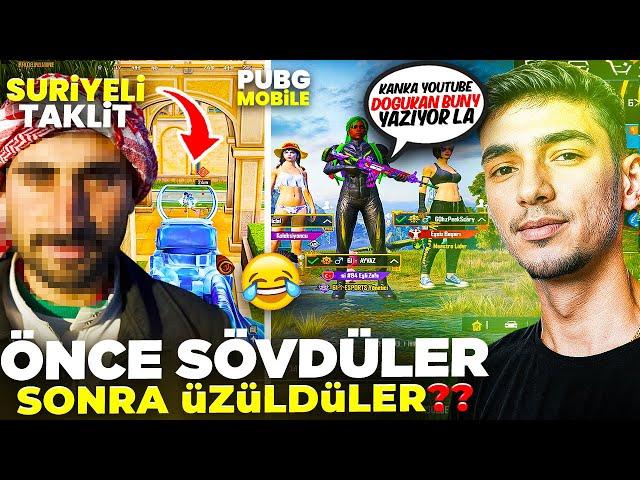 SURİYELİ TAKLİDİYLE TROLLEDİM (FİLM GİBİ)  / Pubg Mobile Troll