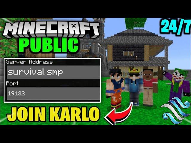 Minecraft Public Smp Live || Join Our Samatva SMP | Java + Pe | 1.21/1.22 | #samatva