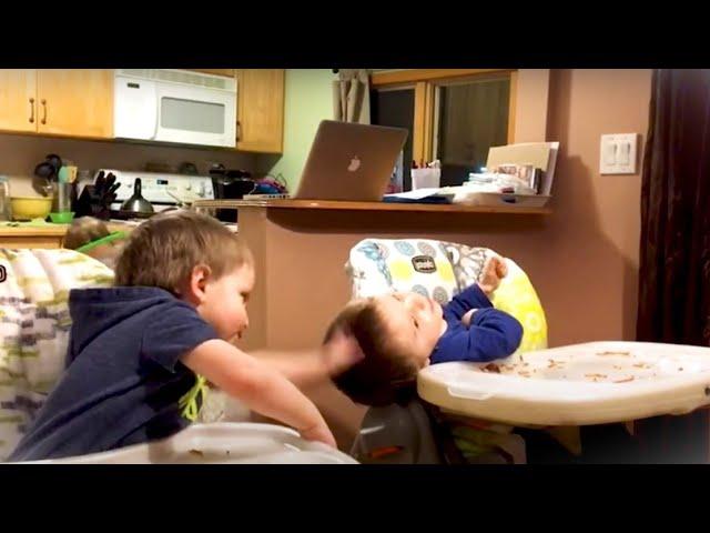 Baby Fight | Adorable Kid Fights You Can’t Stop Laughing At! |  Funny and Cute Baby Fighting Videos