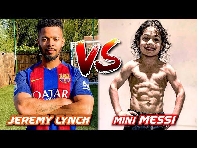 FOOTBALL CHALLENGES VS MINI MESSI ️ *Arat Hosseini*