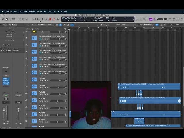 I Project Finishing His Upcoming Album & Making Beats