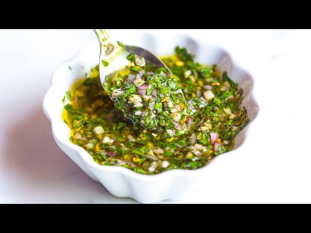 Easy Chimichurri Sauce Recipe