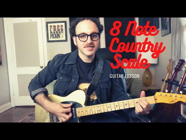 8 Note Country Scale Guitar Lesson