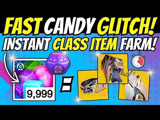 Instant CANDY & SOLO Class Items FARM GLITCH! Exotic GOD ROLL Loot! Destiny 2 Festival of The Lost