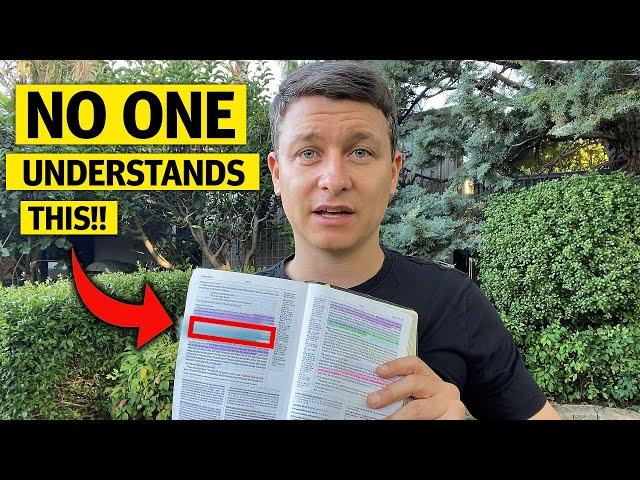 The Bible Story That “NO ONE” Understands... (You've Probably NEVER Heard This!!)