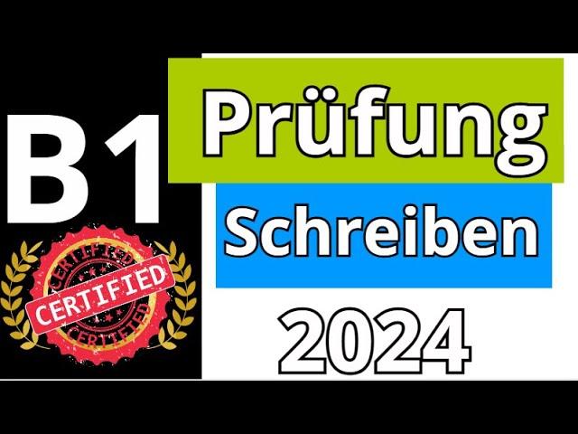 B1 Prüfung g.a.s.t Schreiben Neu Modell DTZ 2024