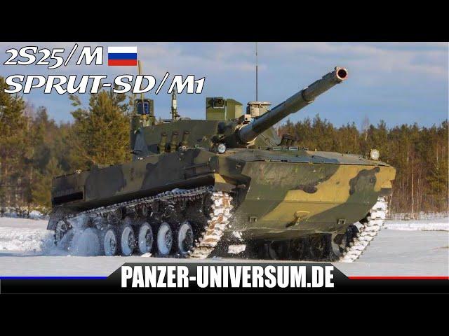 Russischer Panzerzerstörer 2S25 Sprut-SD, damit Jagt Russland Leopard 2, Abrams & Co. -  Doku