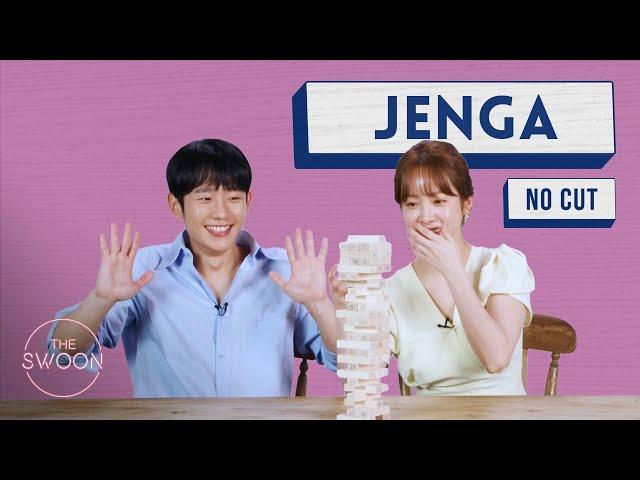 [No Cut] Han Ji-min and Jung Hae-in play Jenga [ENG SUB]