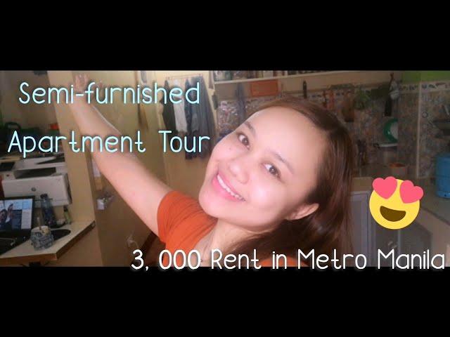 3K APARTMENT IN METRO MANILA // My Semi-furnished Apartment Tour