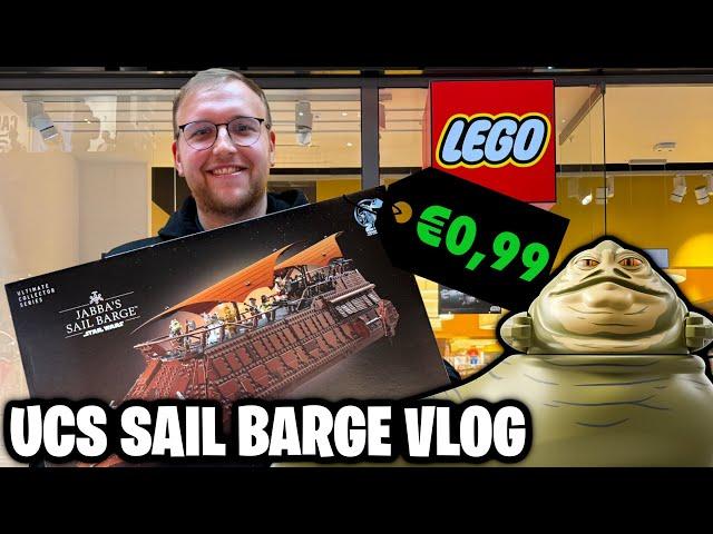 Ich habe die LEGO UCS Sail Barge für 1 Euro gekauft  | Vlog